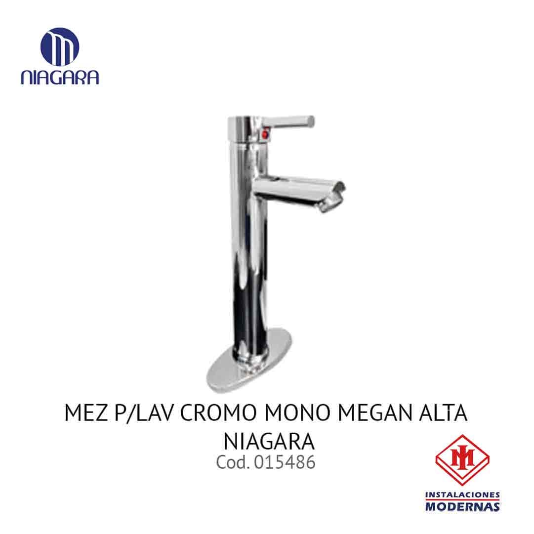 MEZ P/Lavamanos CROMO MONO MEGAN ALTA NIAGARA