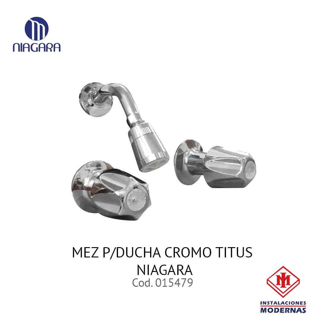 MEZ P/DUCHA CROMO TITUS NIAGARA