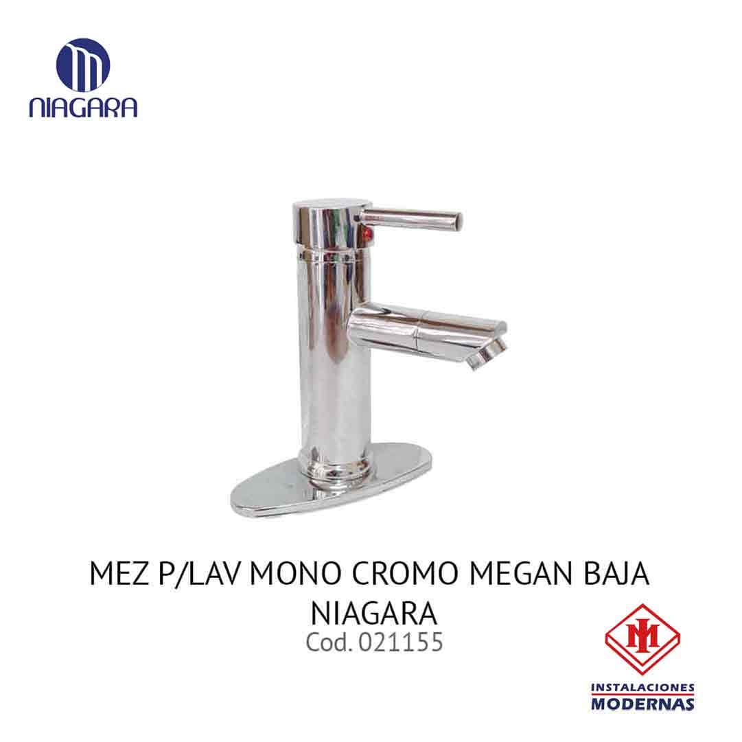 MEZ P/Lavamanos MONO CROMO MEGAN BAJA NIAGARA