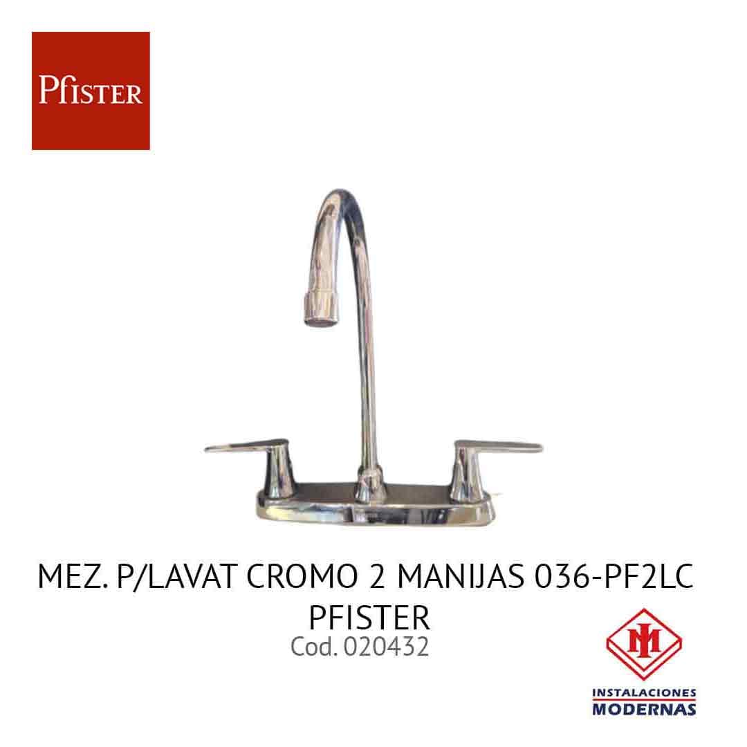 MEZ. P/LavamanosAT CROMO 2 MANIJAS 036-PF2LC PFISTER