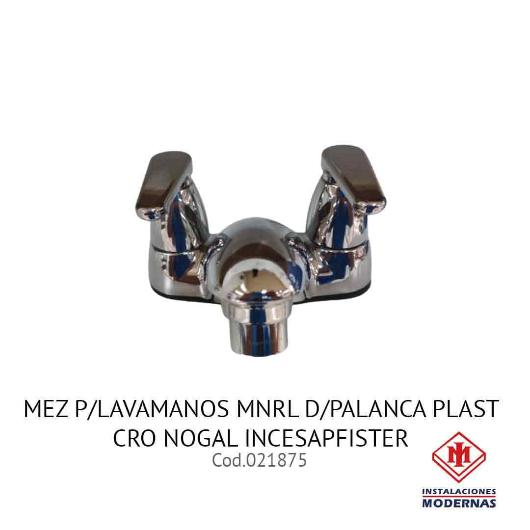 MEZ P/LavamanosAMANOS MNRL D/PALANCA PLAST CRO NOGAL INCESA